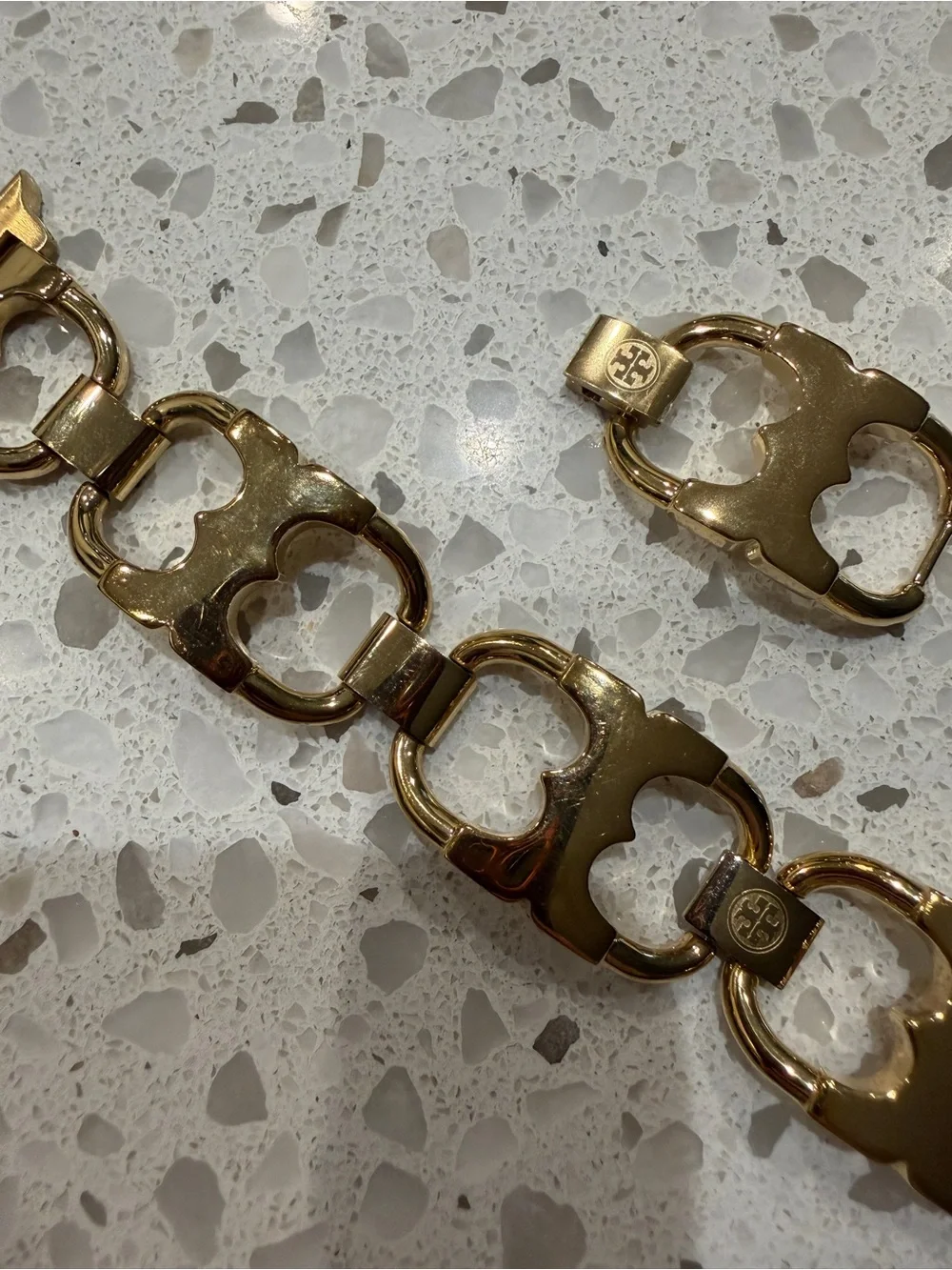 Tory Burch gold tone